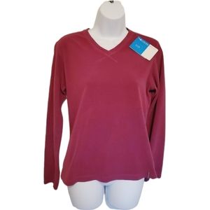 Columbia NWT long sleeve fleece feel top sz Med